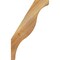 Ekena Millwork 4"W x 14"D x 22"H Funston Rough Sawn Knee Brace, Western Red Cedar BRC04X14X22FST00RWR - alternate 2